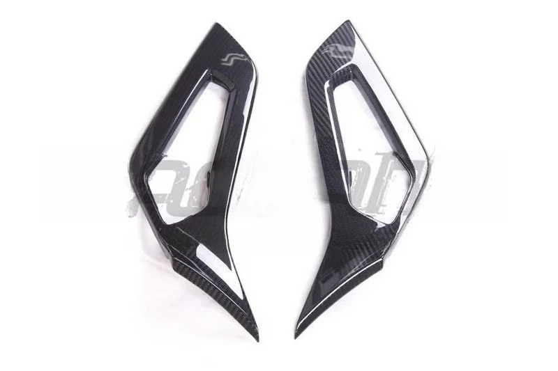 Trade Assurance Dry Carbon Fiber Interior Trim Fit For 2011-2017 Aventador All Models Inner Door Handle Panel Cover